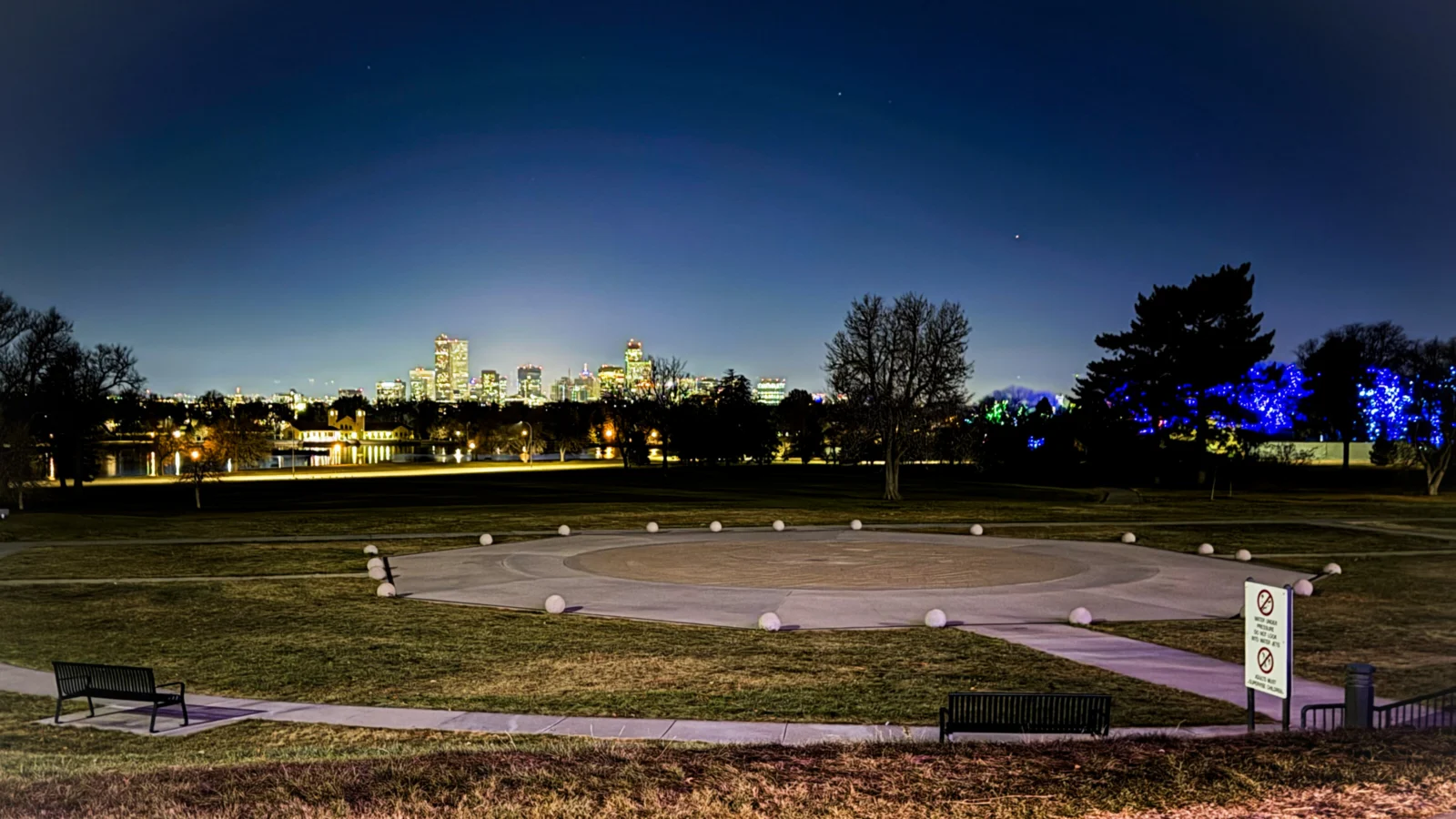 Denver, Colorado skyline and business district