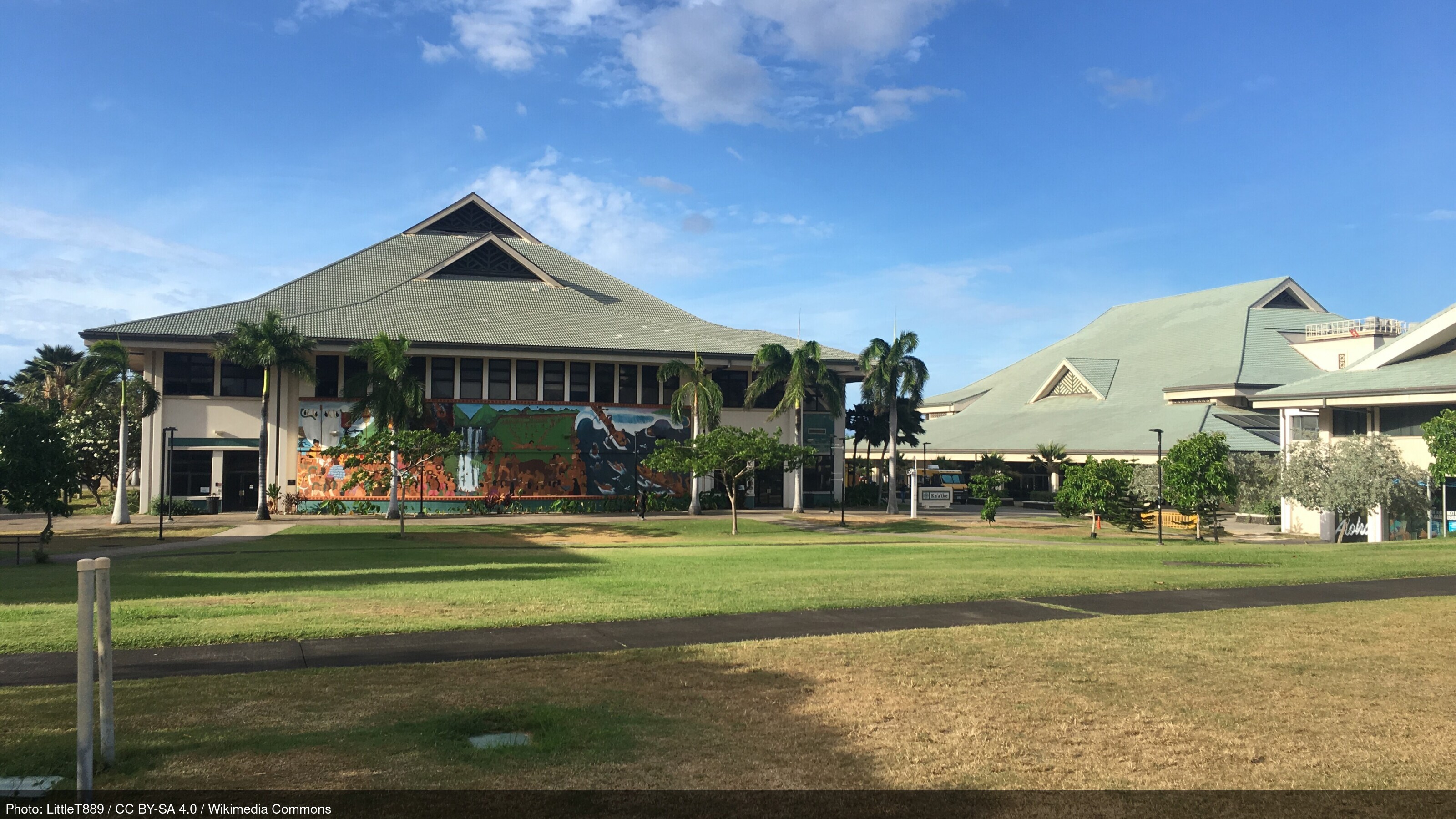 Kahului, Hawaii skyline and business district