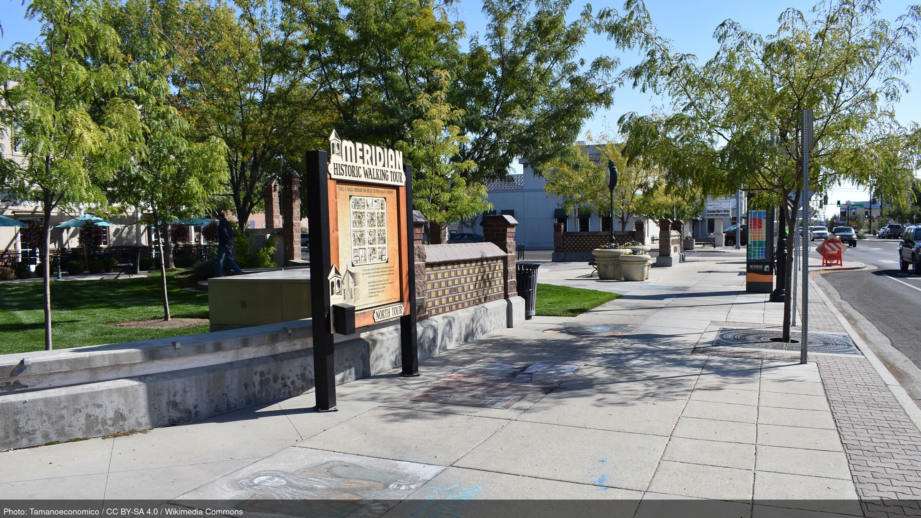 Meridian, Idaho skyline and business district