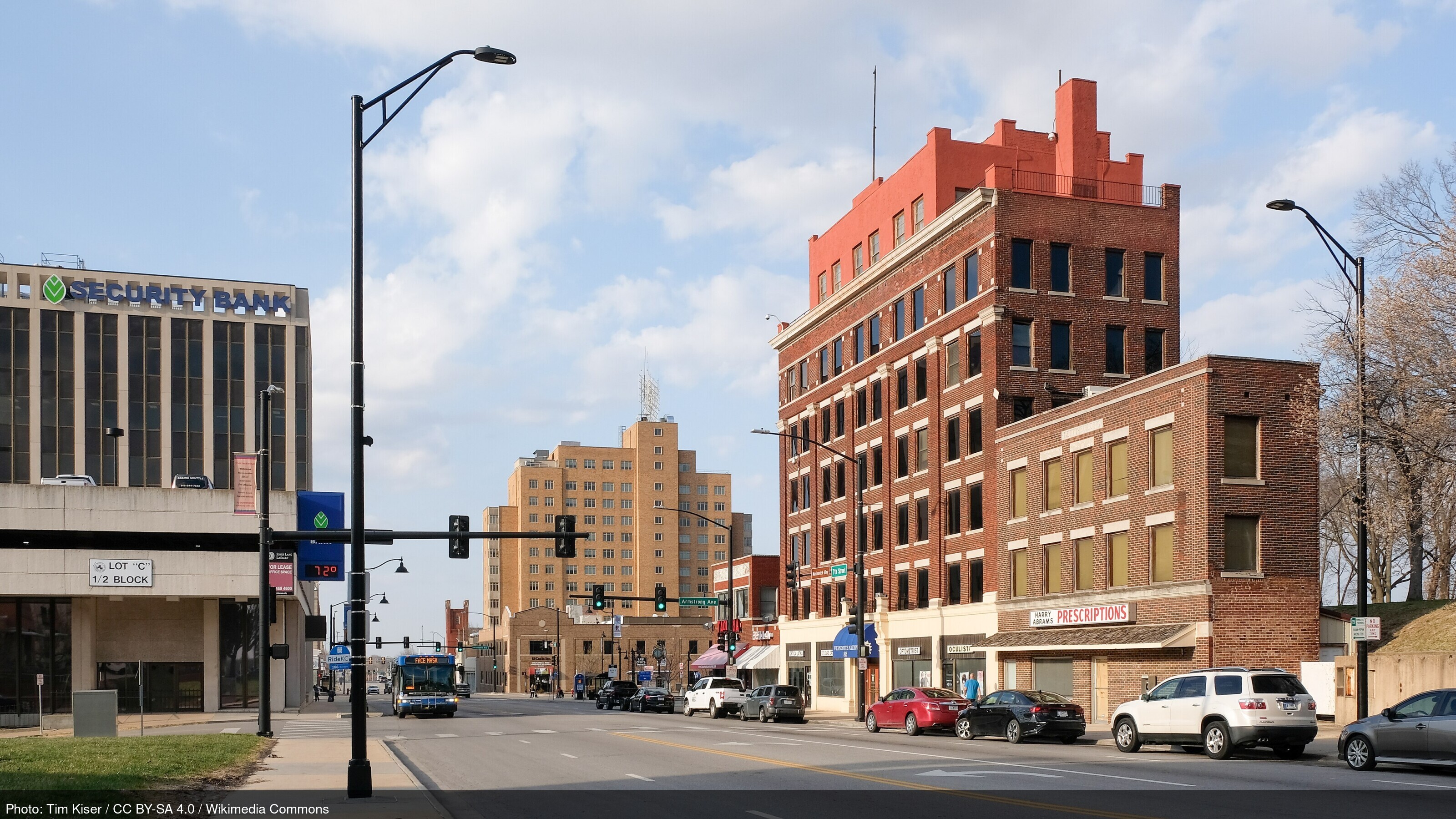 Kansas City, Kansas skyline and business district