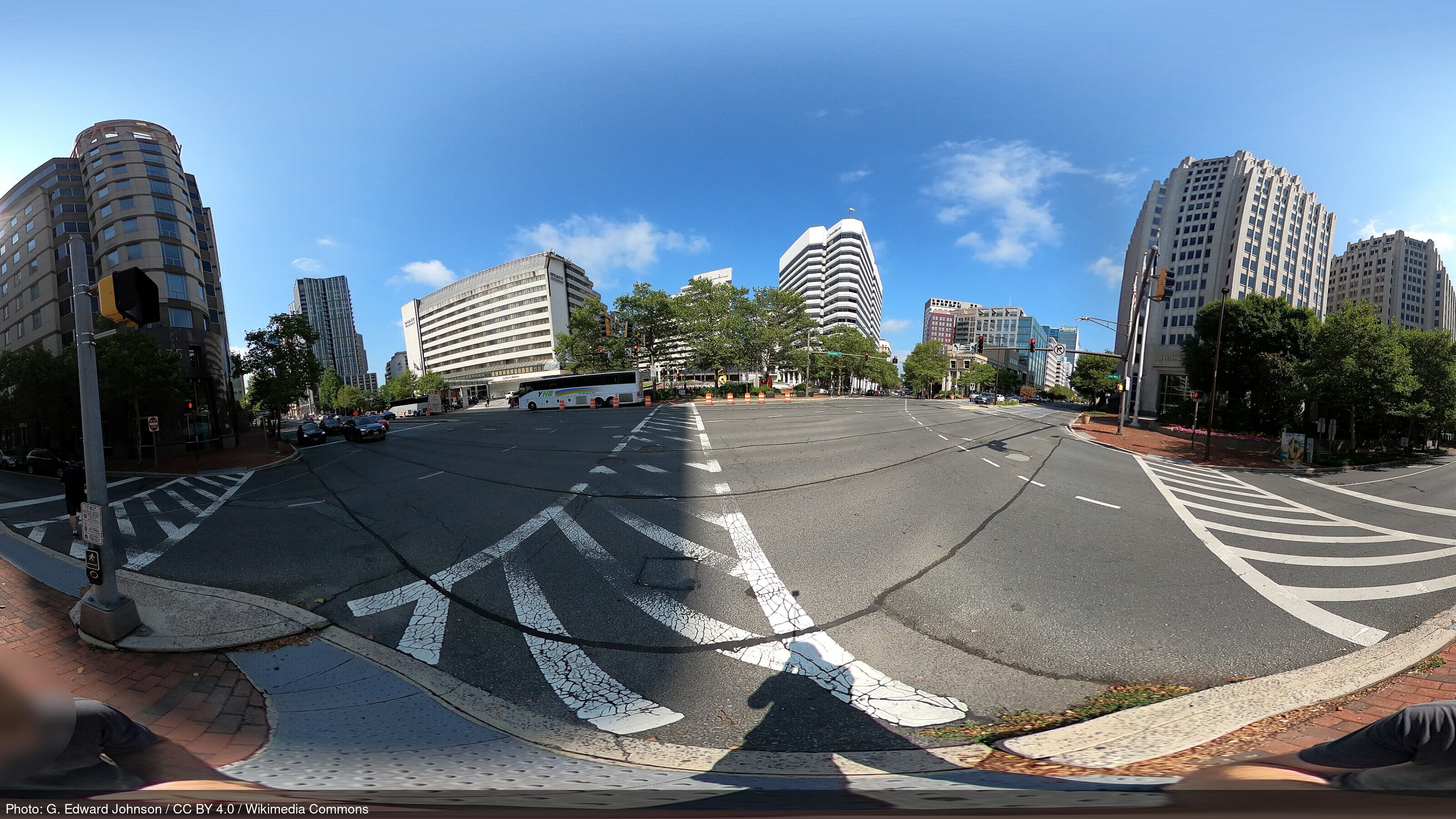 Bethesda, Maryland skyline and business district