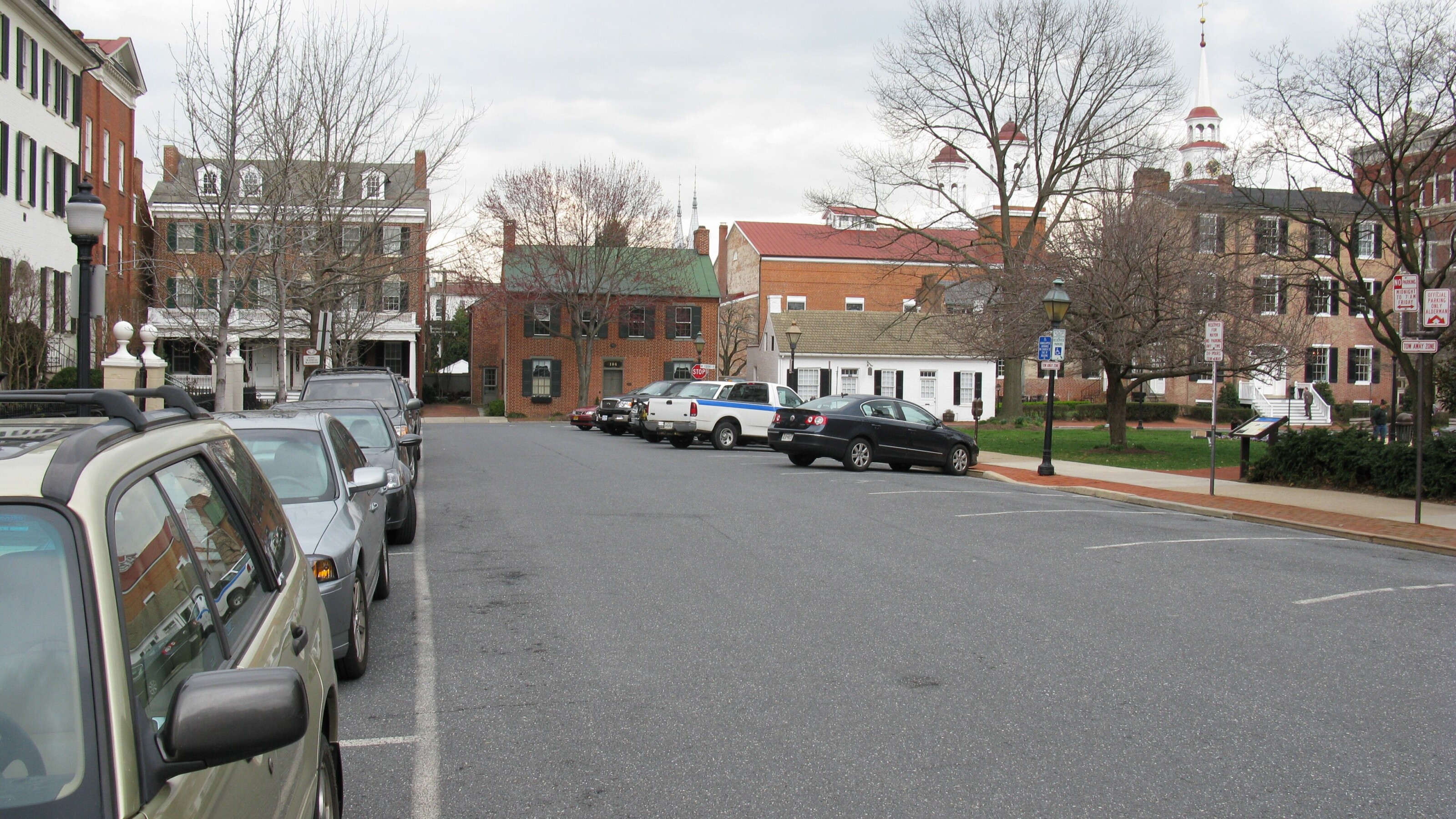 Frederick, Maryland skyline and business district