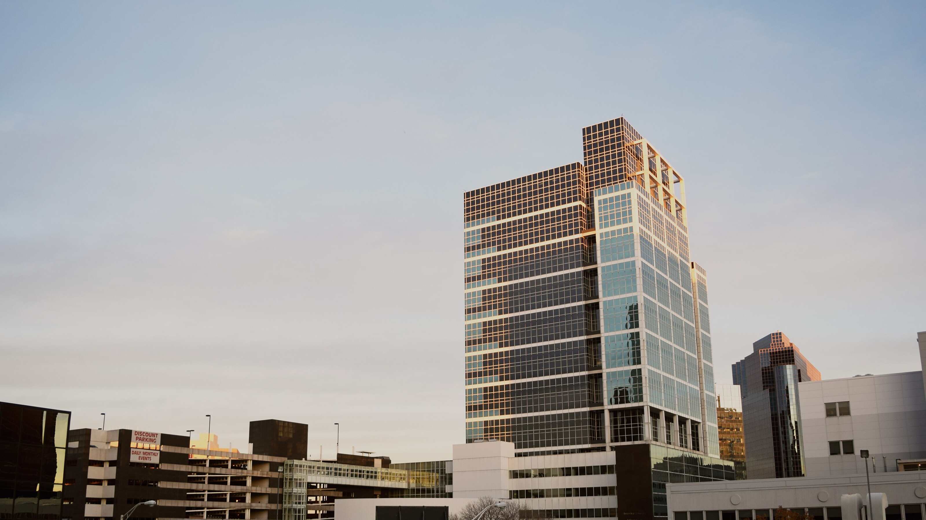 Newark, New Jersey skyline and business district