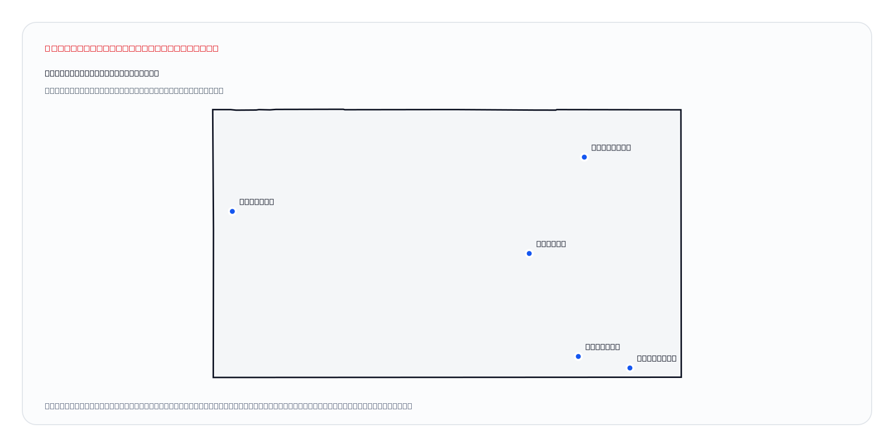 Wyoming market coverage map