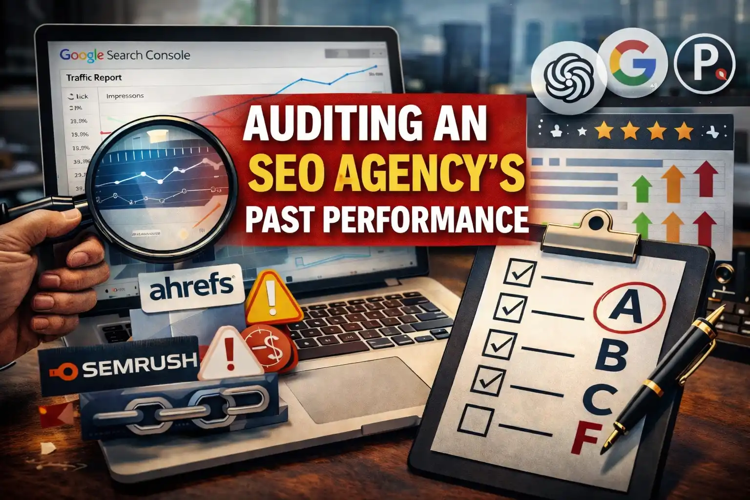 how to audit an SEO agency’s past performance