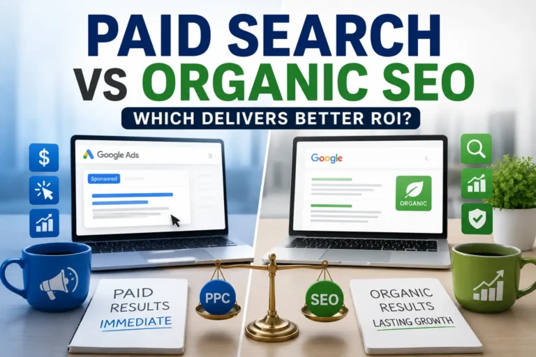 Paid Search vs Organic SEO: Which Delivers Better ROI in 2026?