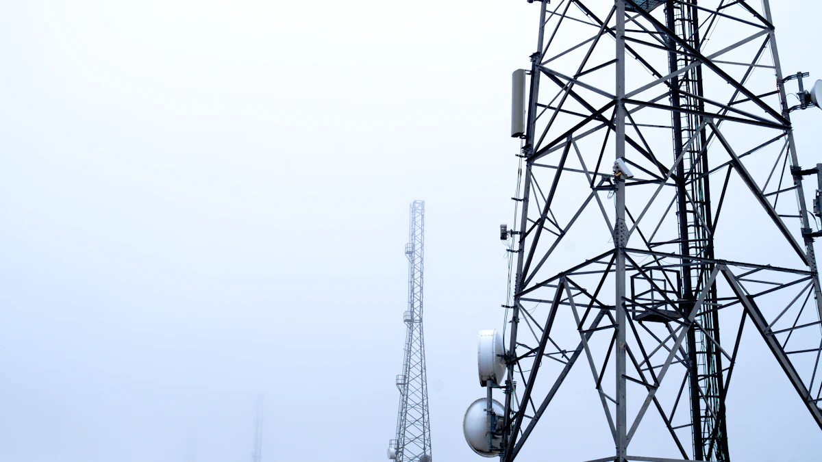 Telecommunications transmission towers