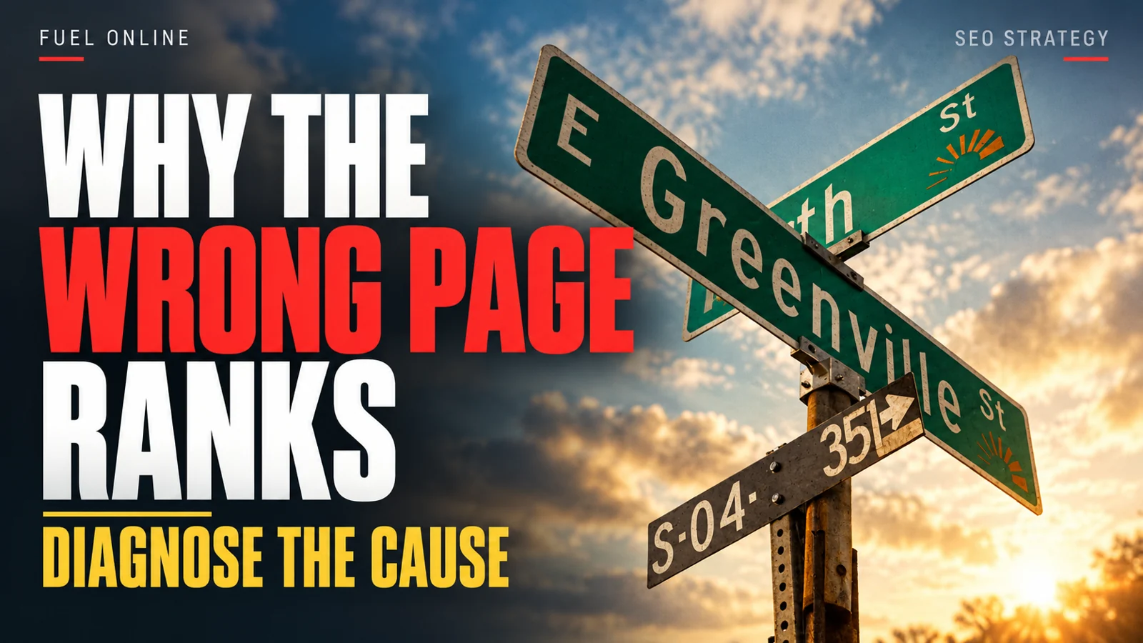 Why the Wrong Page Ranks — Diagnose the Cause