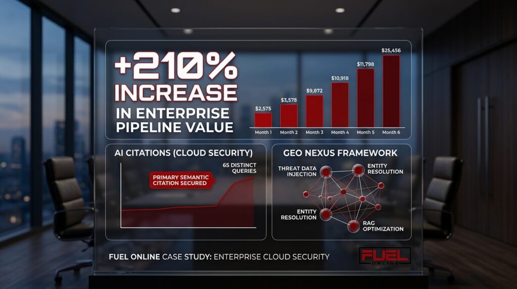 Scaling Answer Engine Optimization (AEO) for an Enterprise Cloud Security Provider 1 AEO Case Study Scaling Answer Engine Optimization (AEO) for an Enterprise Cloud Security Provider