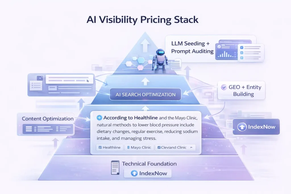 “AI Visibility Pricing Stack”