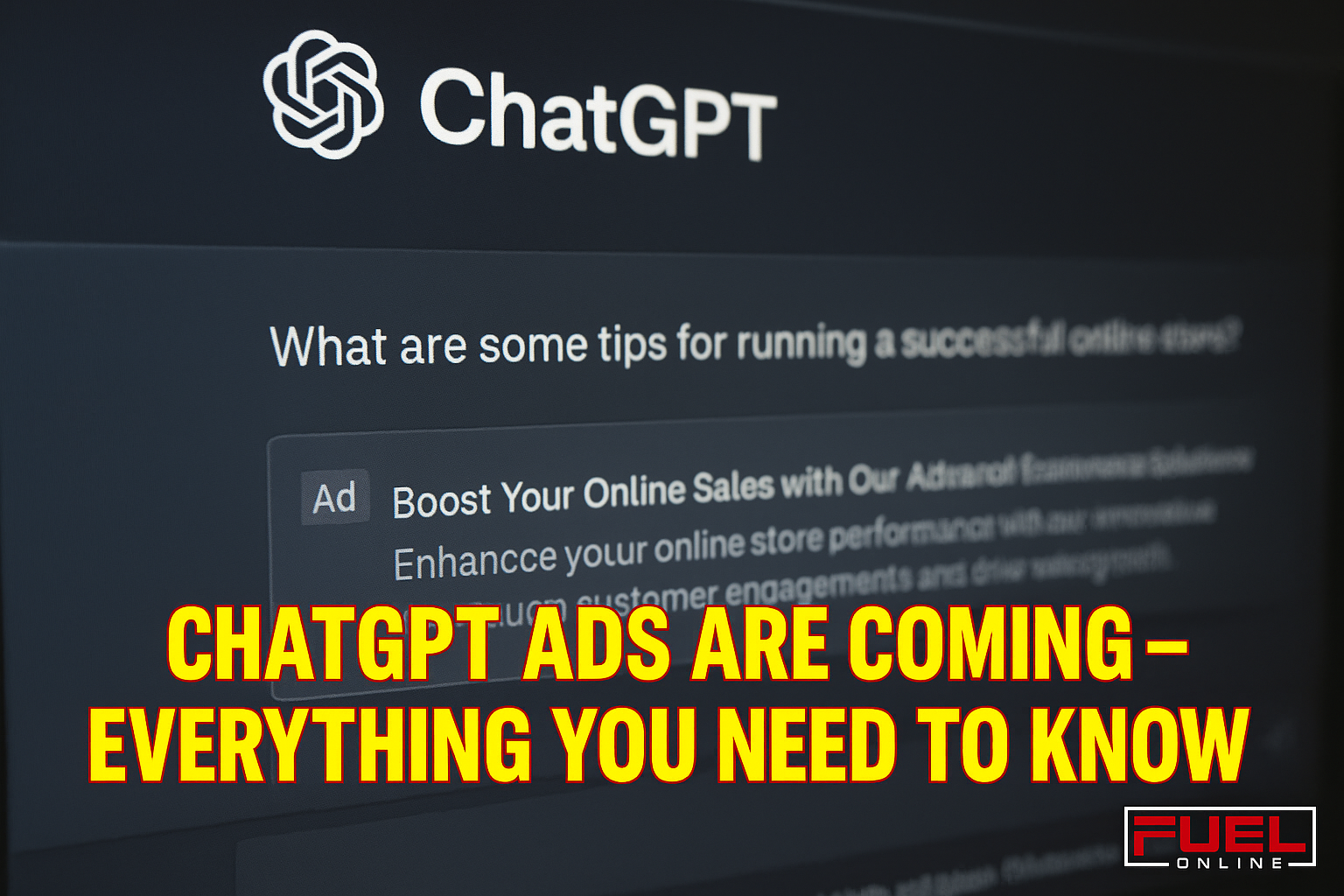 ChatGPT Ads agency - manage chatgpt ads service