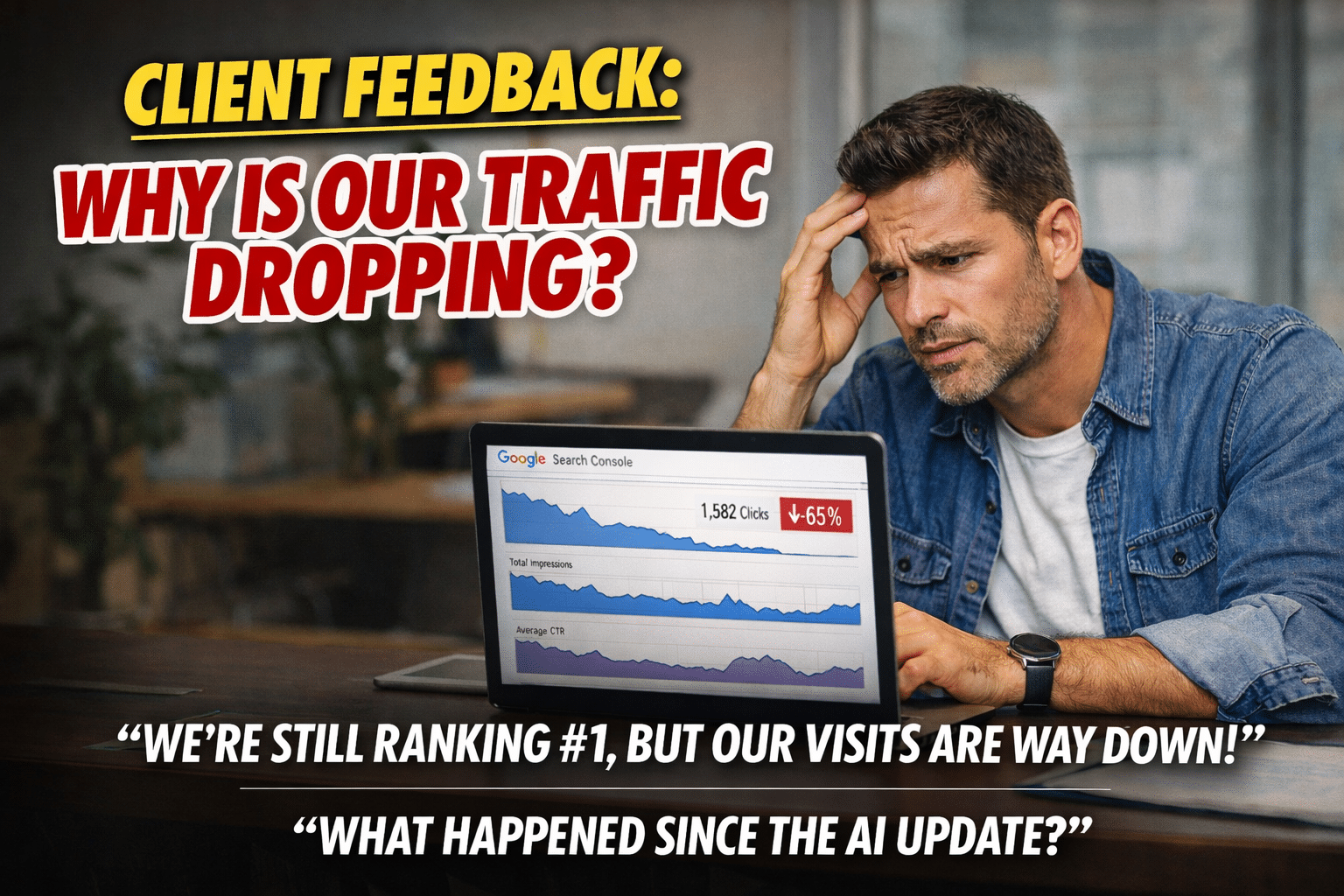 Why Is My Organic Traffic Dropping After the AI Overviews Update: The Complete Recovery Guide