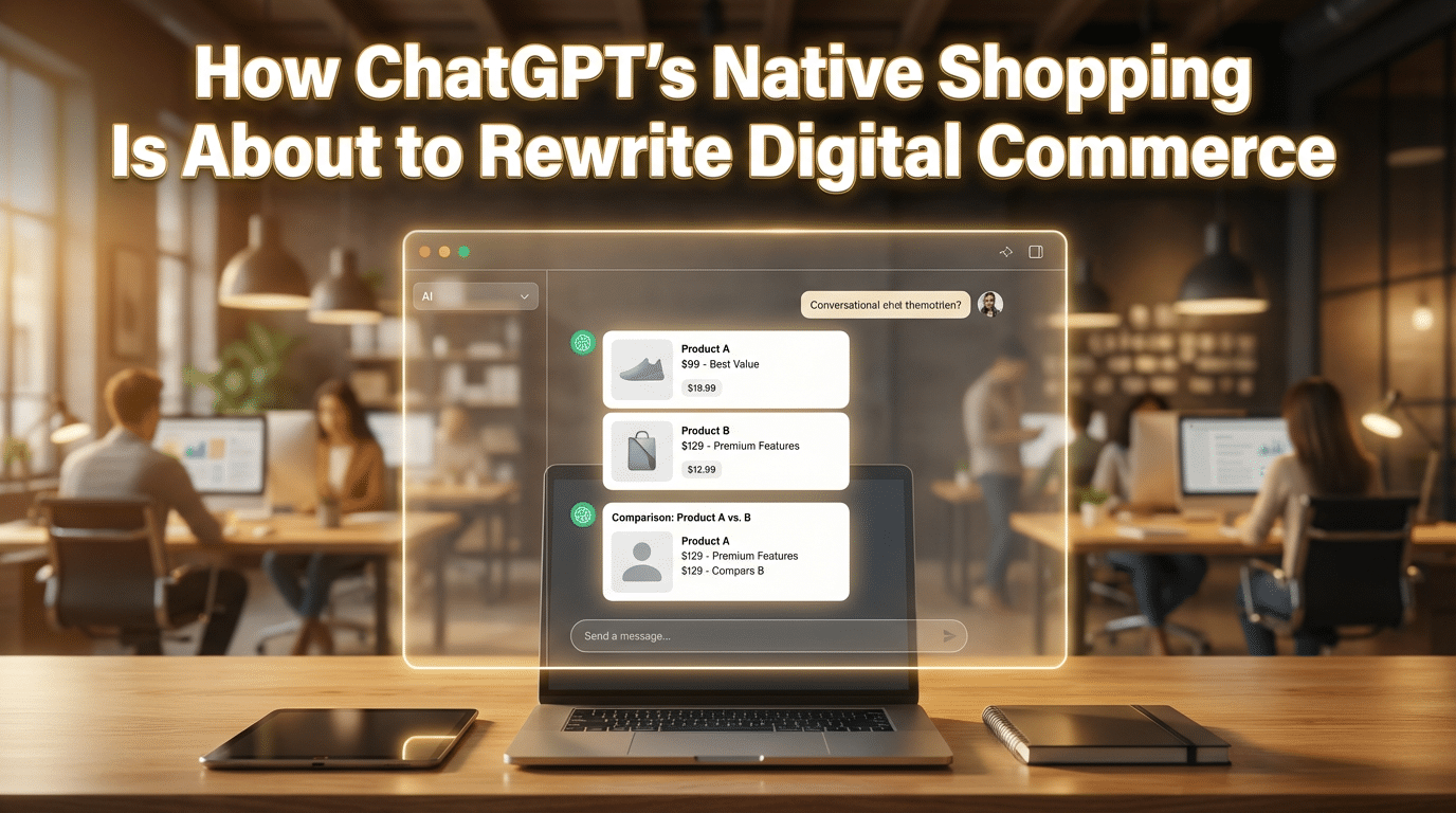 ChatGPT native shopping