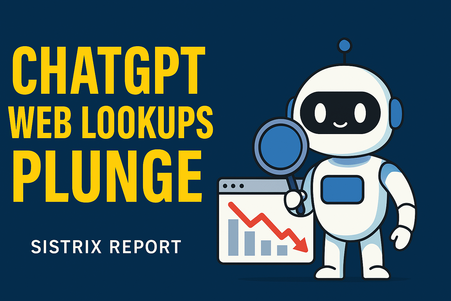 ChatGPT web lookups plunged, and publishers should care