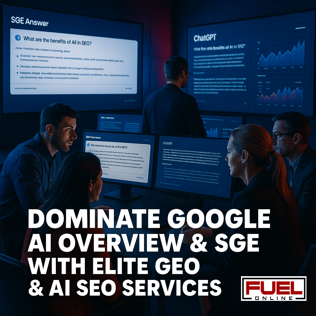 Google AI Overview & SGE with Elite GEO & AI SEO Services