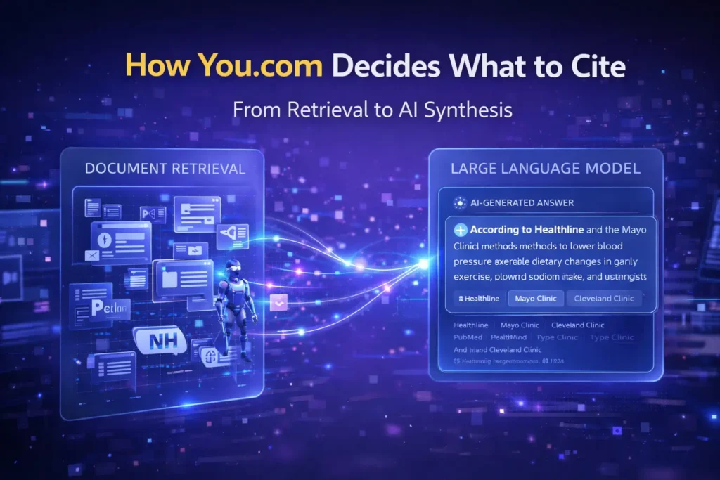 How You.com Decides What to Cite