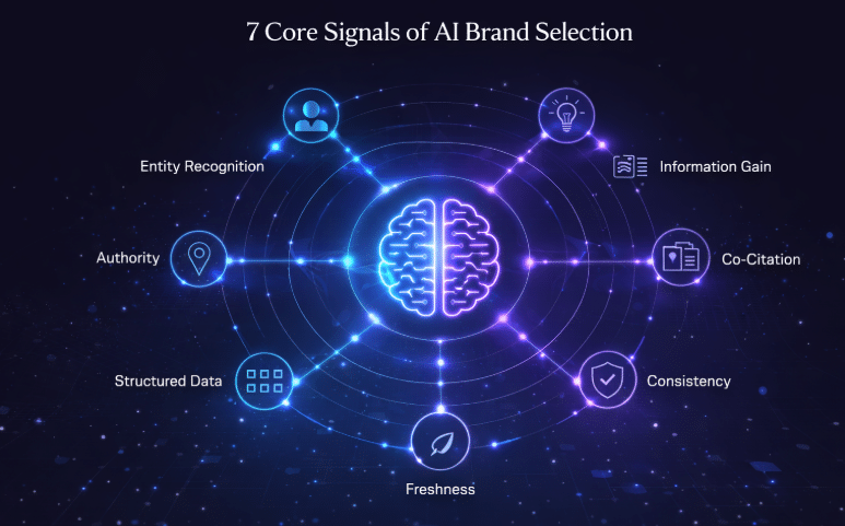 How LLMs Choose Which Brands to Recommend: The Complete Brand Entity Optimization Guide 1 Strengthens Your Entity for AI Search