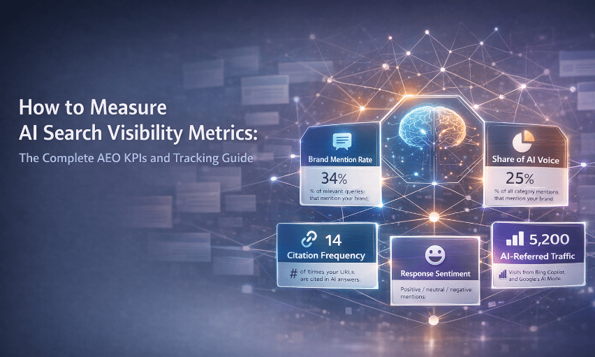 How to Measure AI Search Visibility