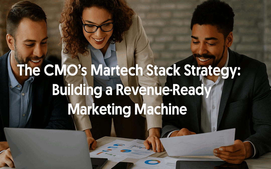 The CMO's Martech Stack Strategy Building a Revenue-Ready Marketing Machine