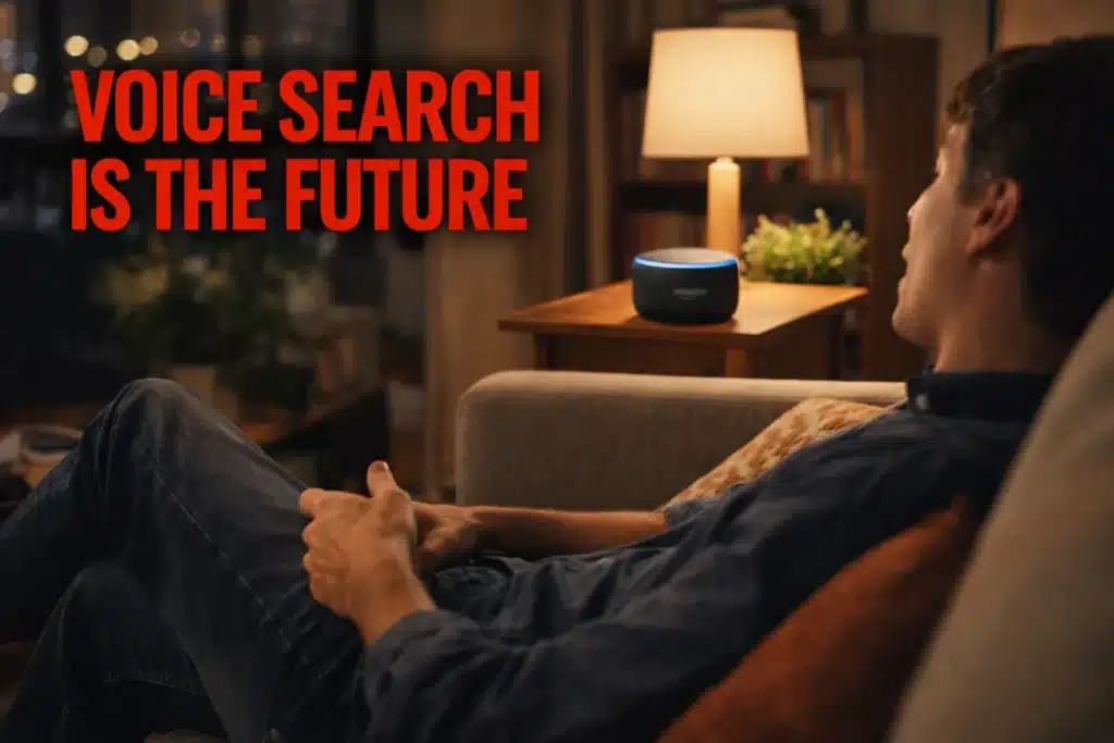 VOICE SEARCH IS THE FUTURE