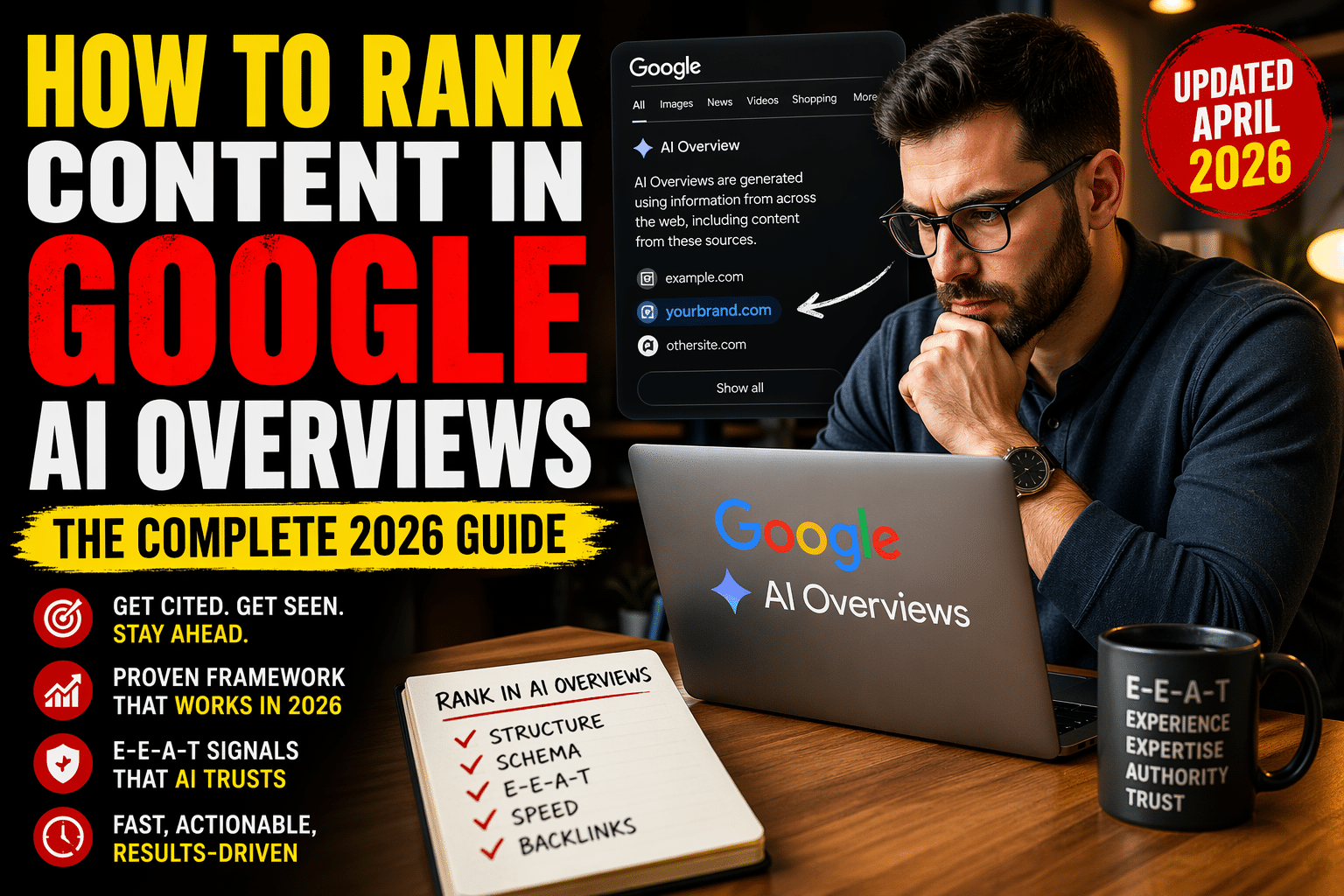 How to Rank Content in Google AI Overviews: The Complete 2026 Guide