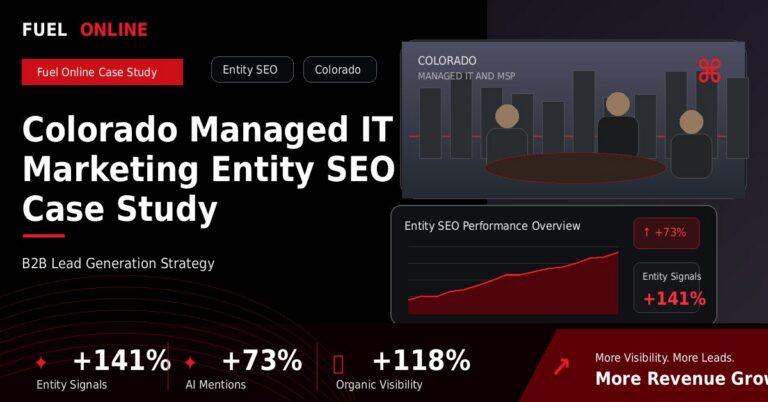 Colorado Managed IT Marketing Entity SEO Case Study