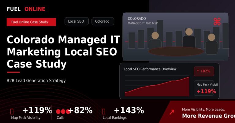 Colorado Managed IT Local SEO Case Study