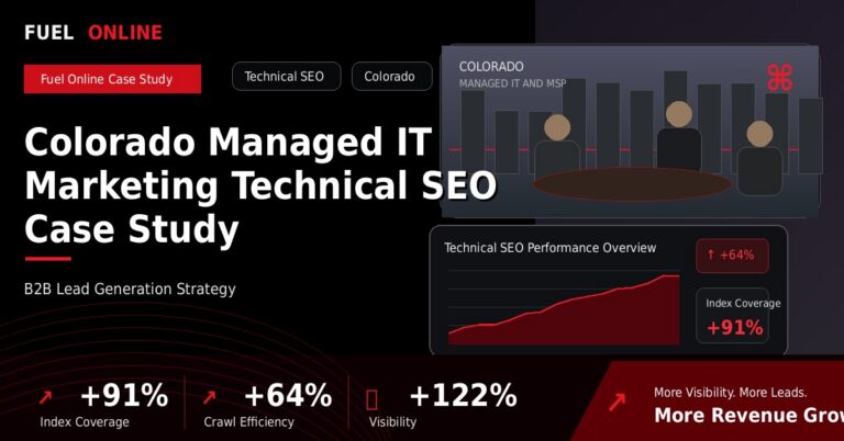 Colorado Managed IT Technical SEO Case Study