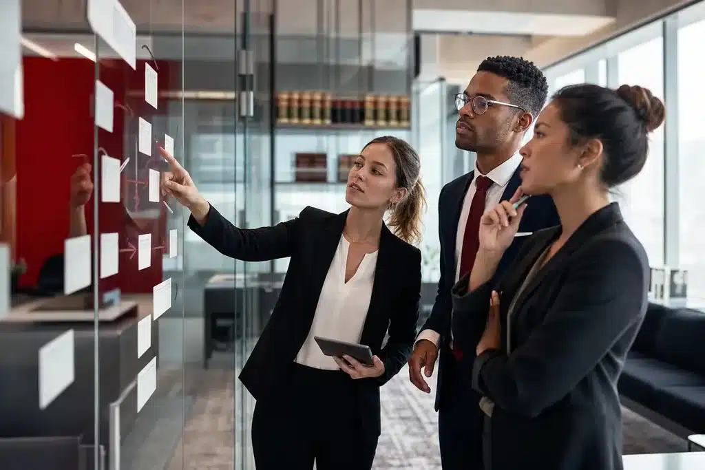 AEO agency for criminal defense law firms: a content team organizing frequently asked questions