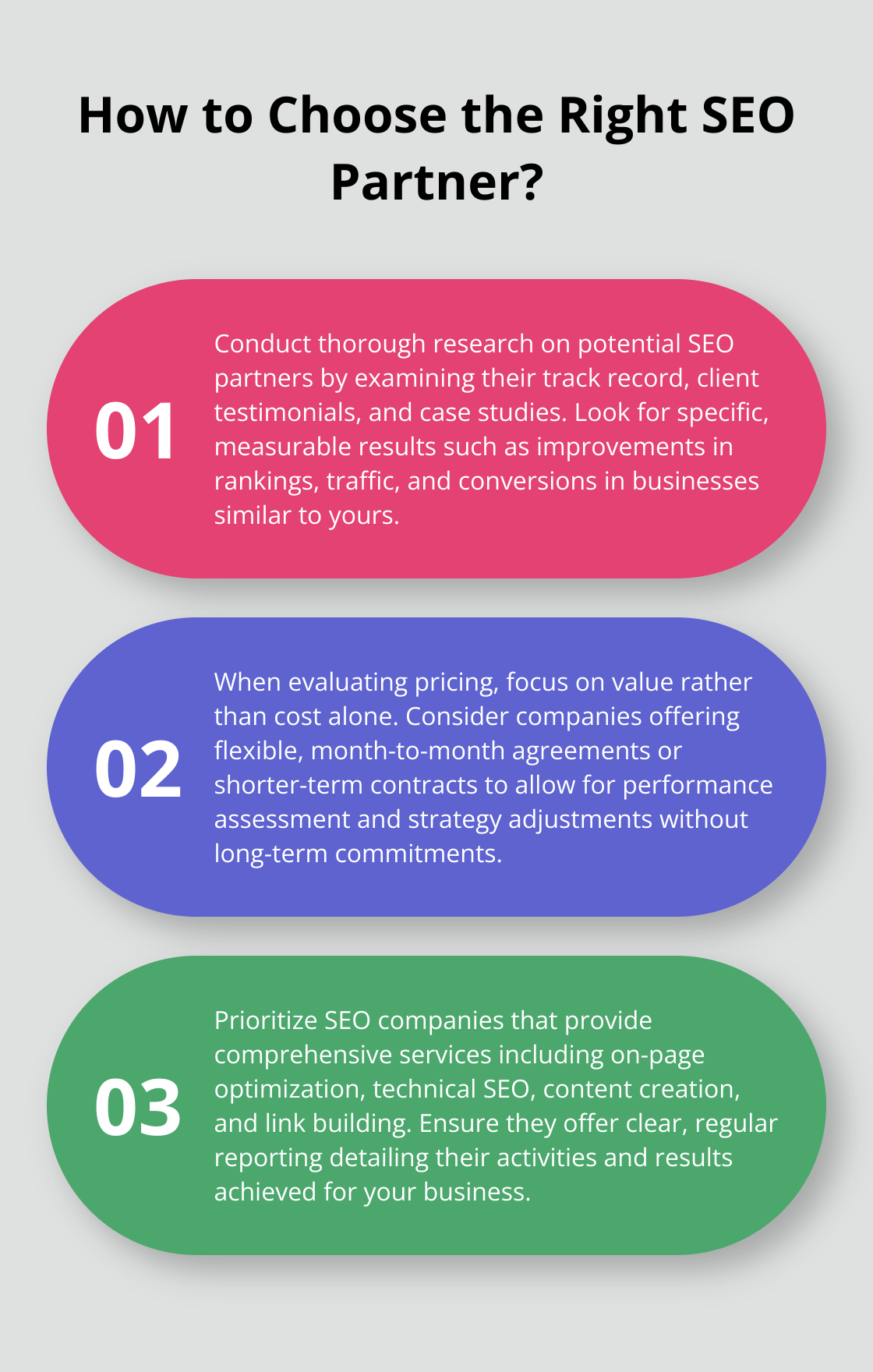 Infographic: How to Choose the Right SEO Partner? - best seo companies