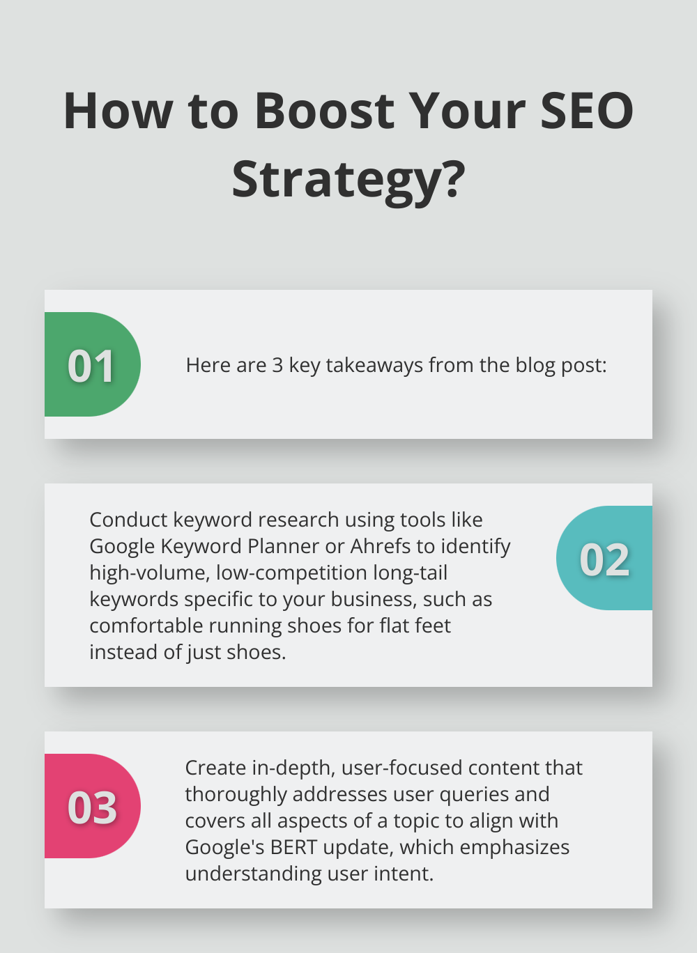 Infographic: How to Boost Your SEO Strategy?