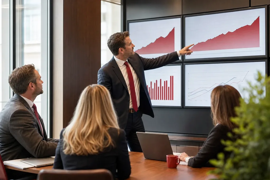 SEO agency for family law firms: a digital marketing team reviewing rising website tr