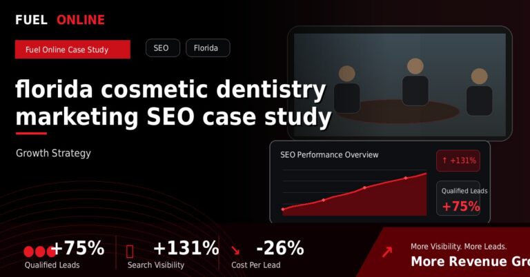 Oral Surgery Marketing Agency 1 Florida Cosmetic Dentistry SEO Case Study