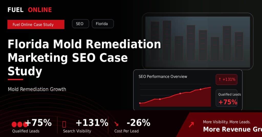Florida Mold Remediation SEO Case Study case study visual