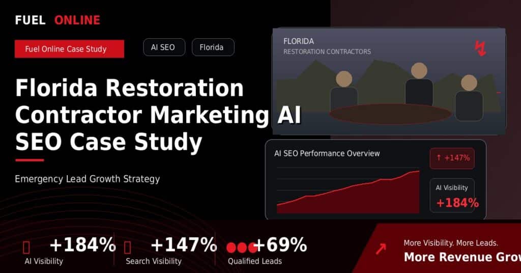 Florida Restoration AI SEO Case Study case study visual