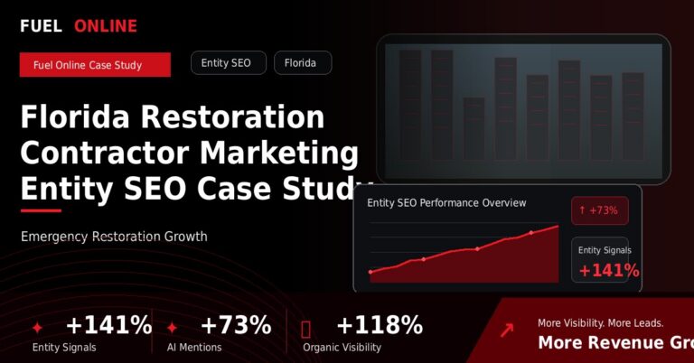 Water Damage Restoration SEO Agency 1 Florida Restoration Contractor Marketing Entity SEO Case Study