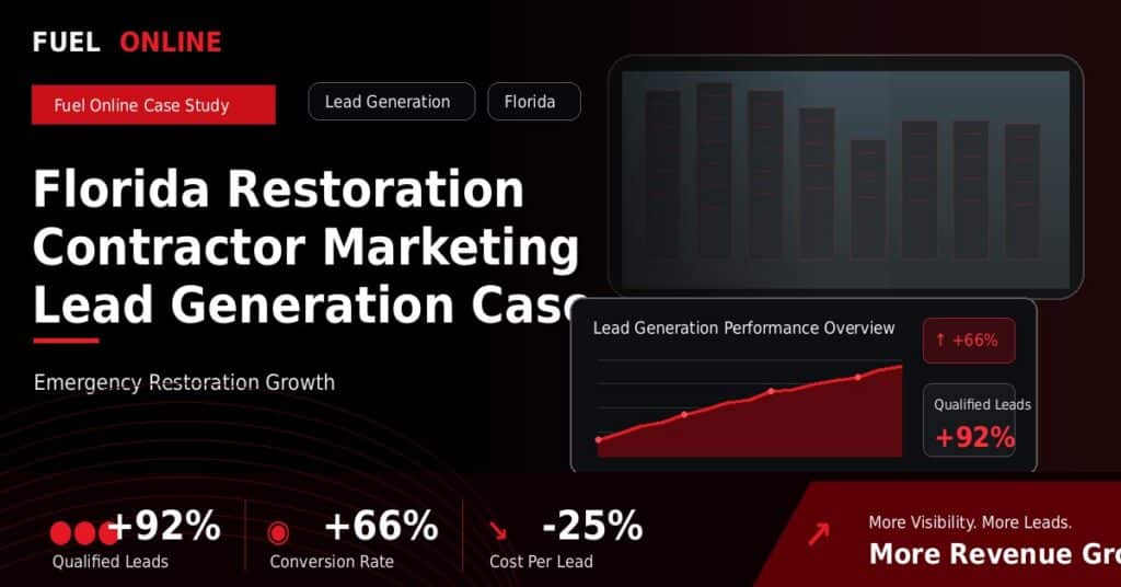 Florida Restoration Lead Generation Case Study case study visual