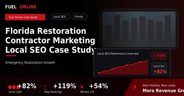 Water Damage Restoration SEO Agency 2 Florida Restoration Local SEO Case Study