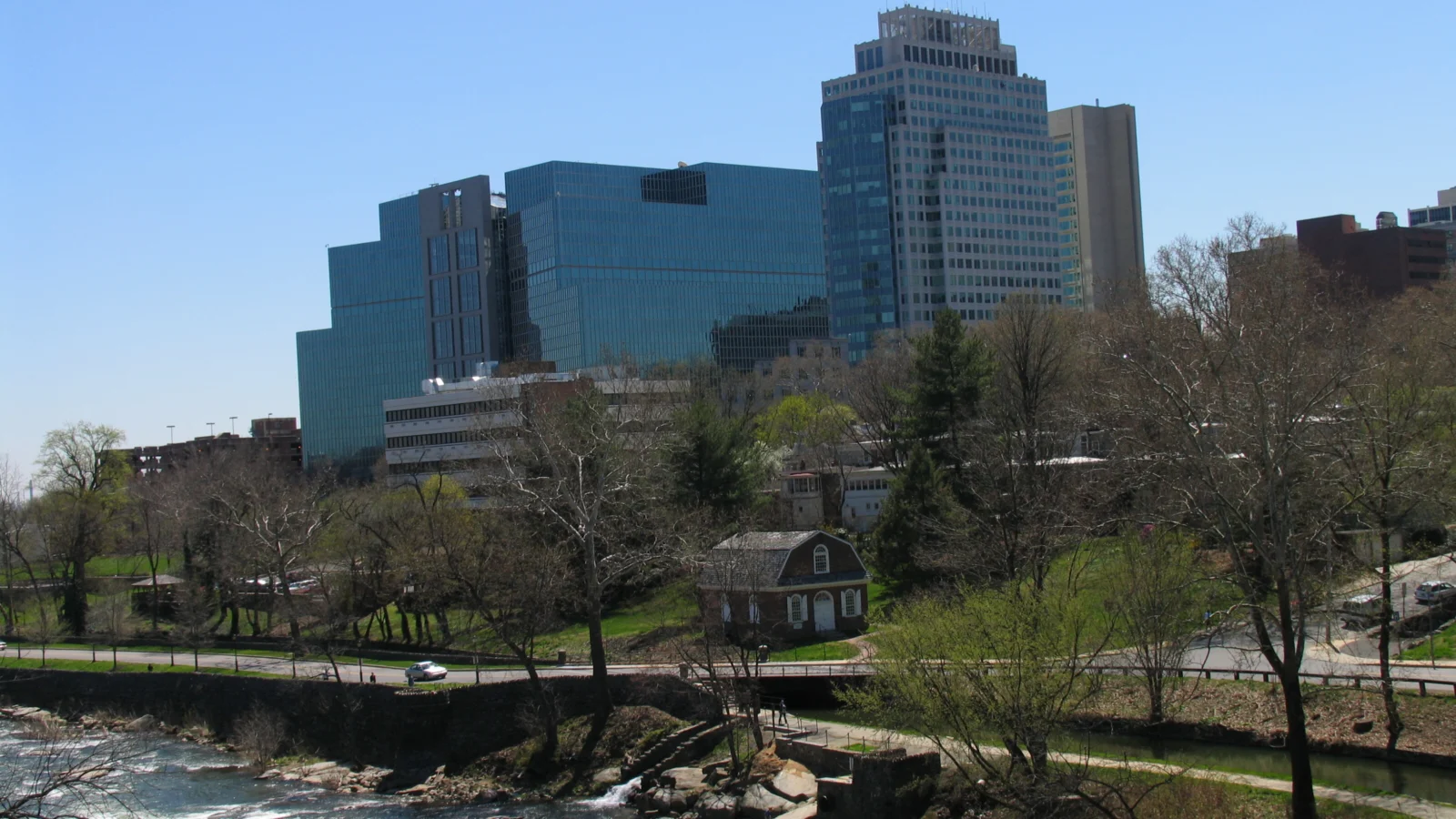 Wilmington, Delaware skyline and business district