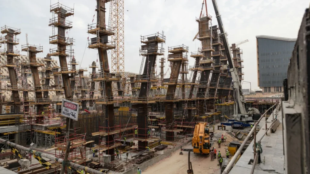 Construction Company Digital Marketing Company: construction project team