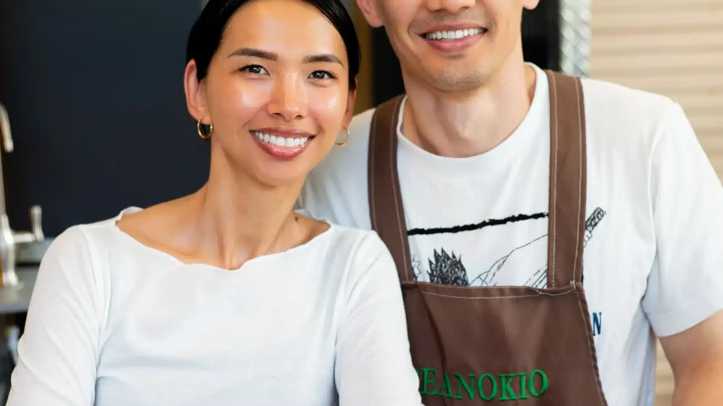 Franchise and Multi-location Marketing Agency: small business owners working behind a customer counter