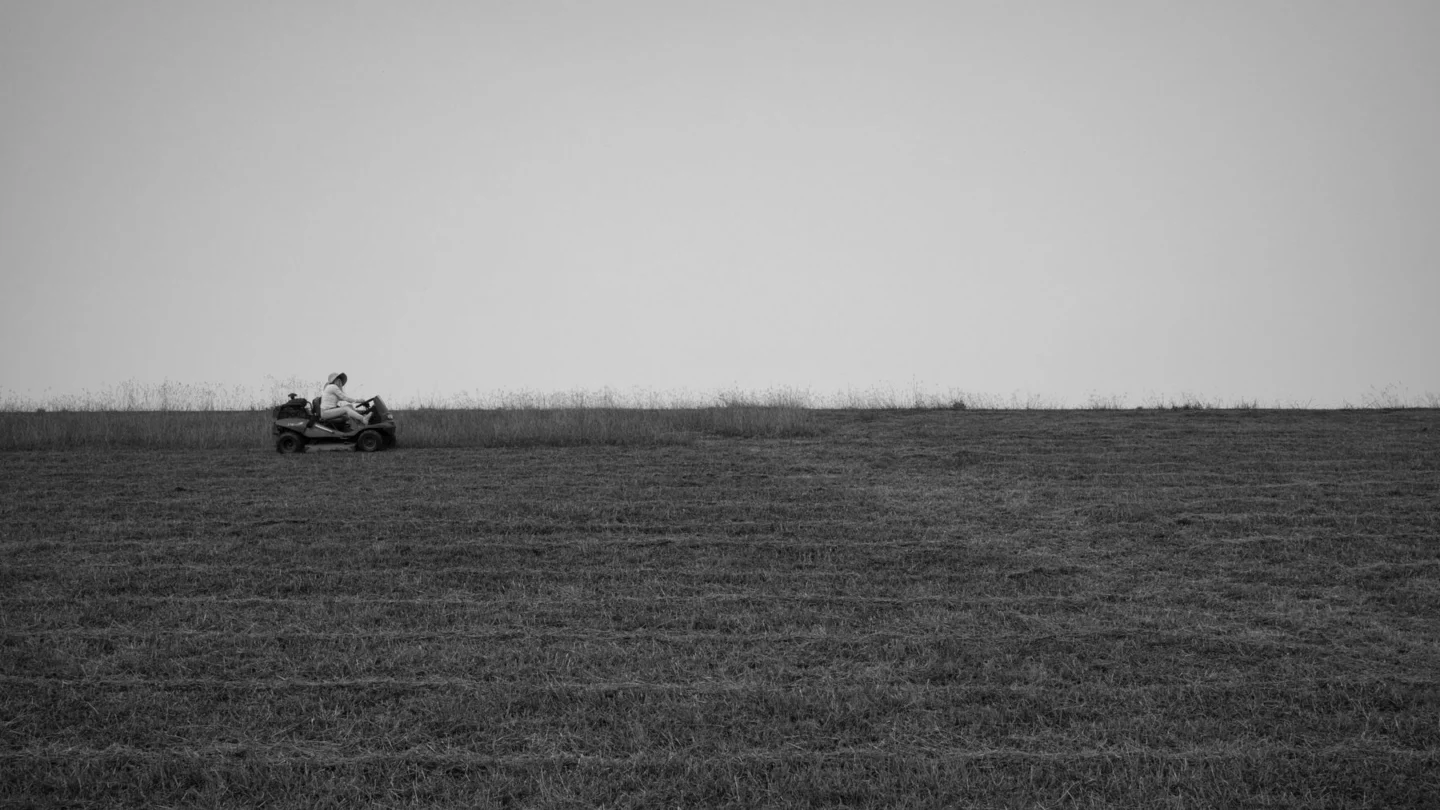 Landscaping Marketing Agency Hero Landscaping Marketing Agency: riding mower maintaining a large property
