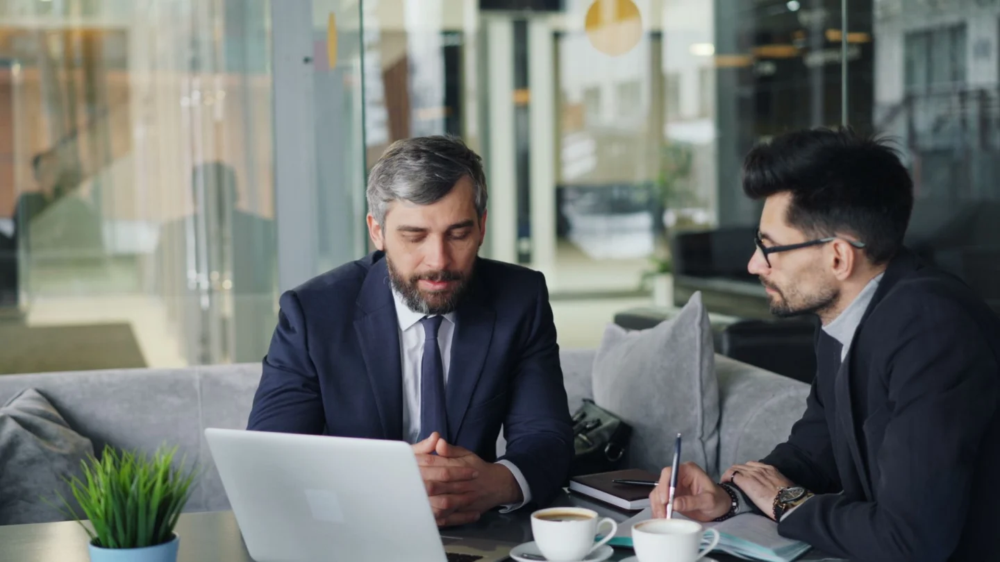 Professional Services Digital Marketing Agency: business advisor executive meeting