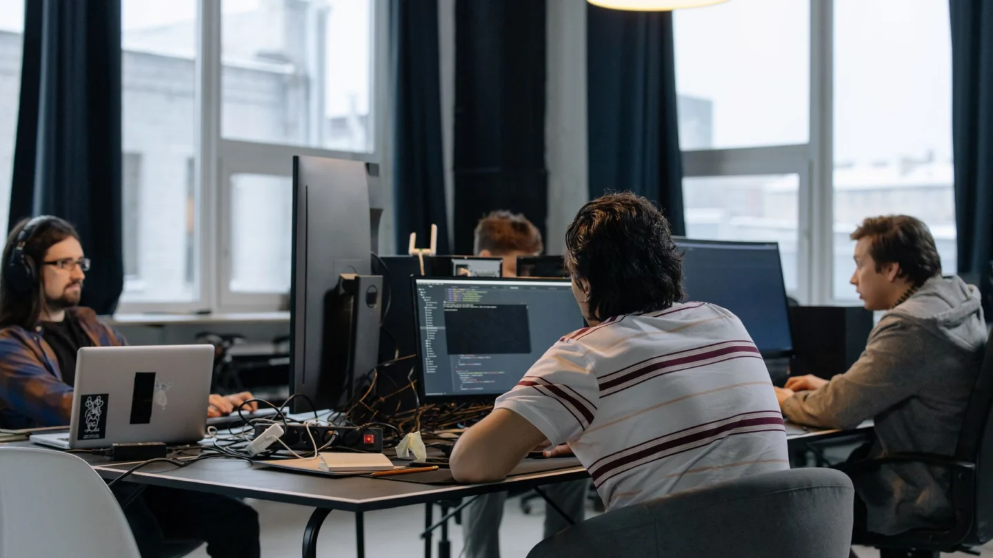 Saas and B2B Technology Marketing Agency: software product team working