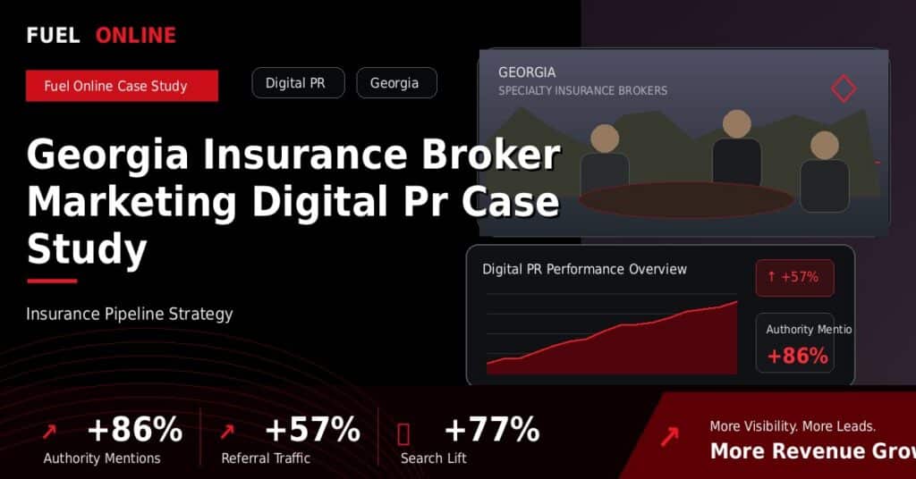 Georgia Insurance Broker Marketing Digital PR Case Study case study visual