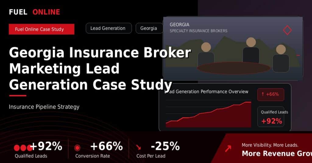 Georgia Insurance Broker Lead Generation Case Study case study visual