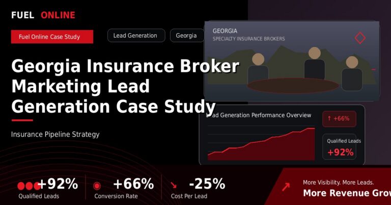 Life Insurance Lead Generation Agency 1 Georgia Insurance Broker Lead Generation Case Study