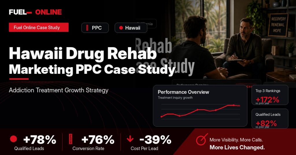 Hawaii Drug Rehab PPC Case Study case study visual