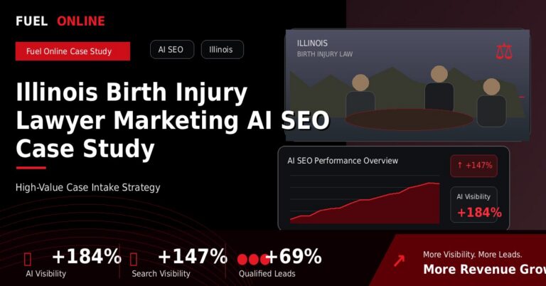 Medical Malpractice Law SEO Agency 3 Illinois Birth Injury Law Firm AI SEO Case Study