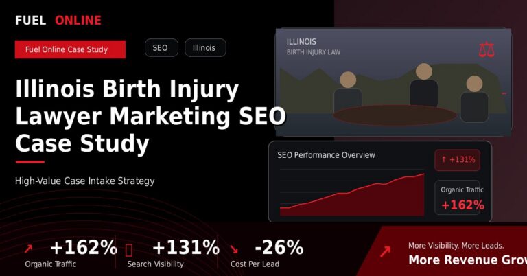 Illinois Birth Injury Law Firm SEO Case Study